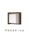 CREEK * APLIQUE EXTERIOR CORTEN LED IP65 - 15W - CCT
